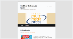 Desktop Screenshot of multimediapress.com